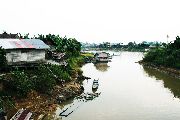 Foto: Cilts sievietes un saldūdens delfīnu meklējumi Borneo